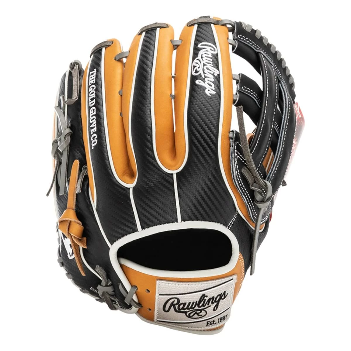 Rawlings Heart Of The Hide Hyper Shell 12.75" Baseball Glove 9 Rawlings Heart Of The Hide Hyper Shell 12.75" Baseball Glove - Image 7