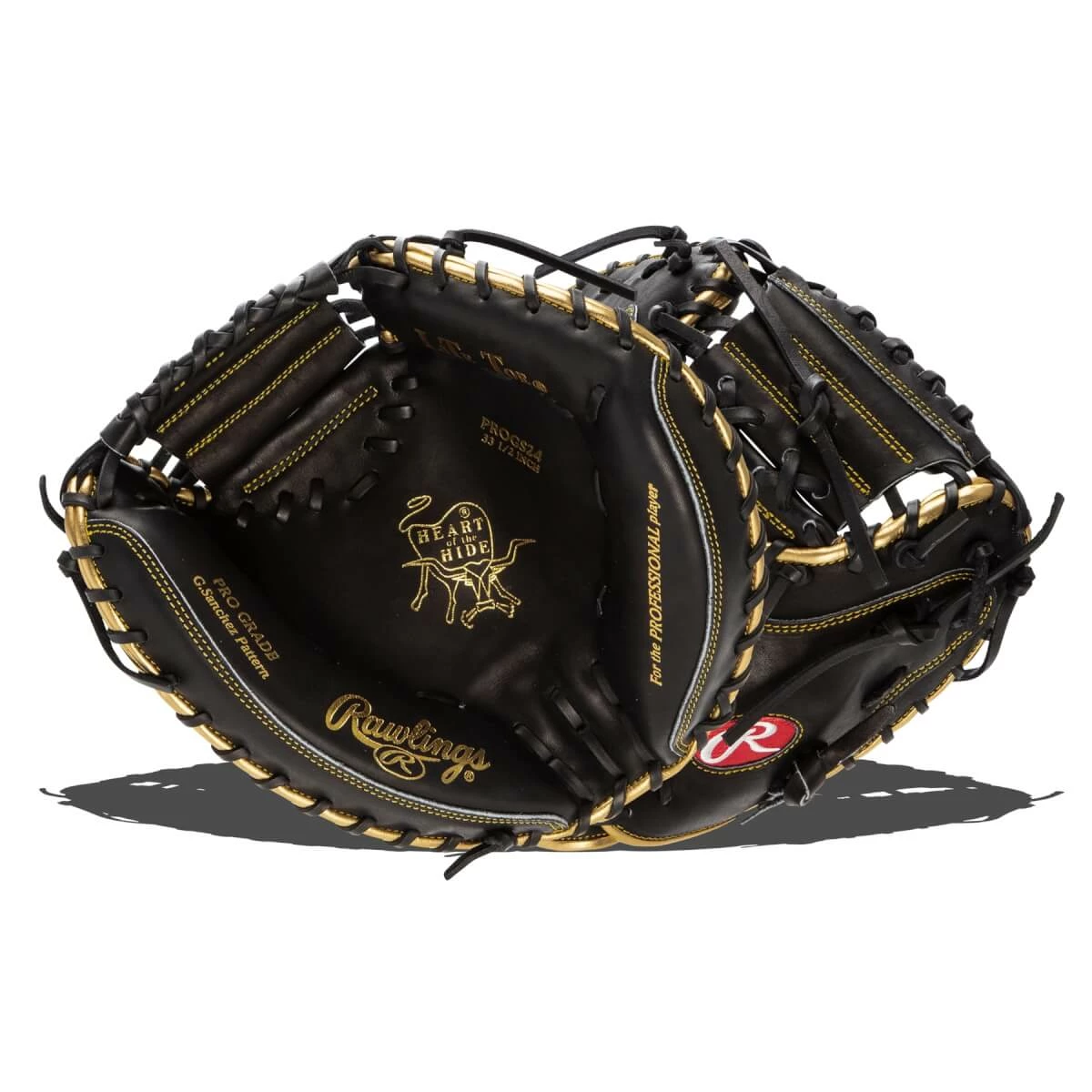 Rawlings Heart Of The Hide Gary Sanchez 33.5" Baseball Catcher's Mitt 3 Rawlings Heart Of The Hide Gary Sanchez 33.5" Baseball Catcher's Mitt