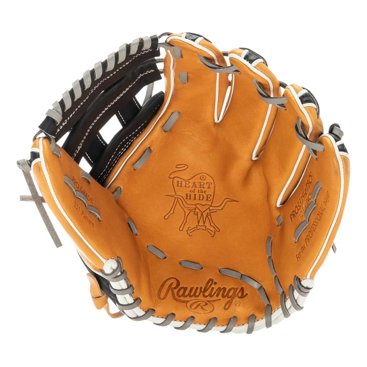 Rawlings Heart Of The Hide Hyper Shell 12.75" Baseball Glove 8 Rawlings Heart Of The Hide Hyper Shell 12.75" Baseball Glove - Image 6