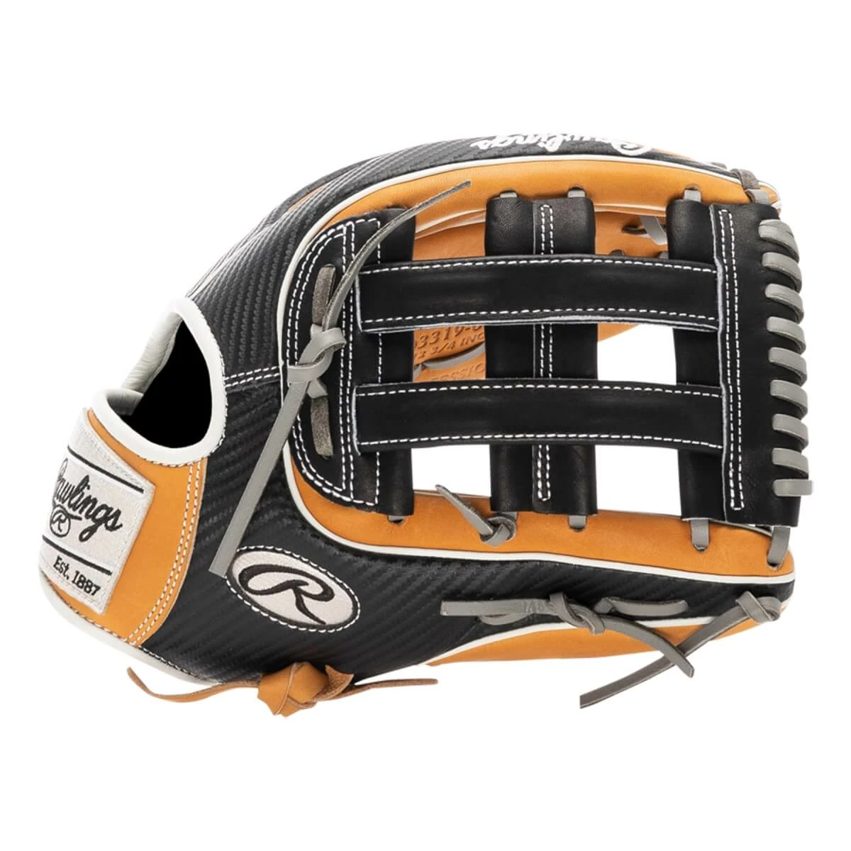 Rawlings Heart Of The Hide Hyper Shell 12.75" Baseball Glove 6 Rawlings Heart Of The Hide Hyper Shell 12.75" Baseball Glove - Image 4