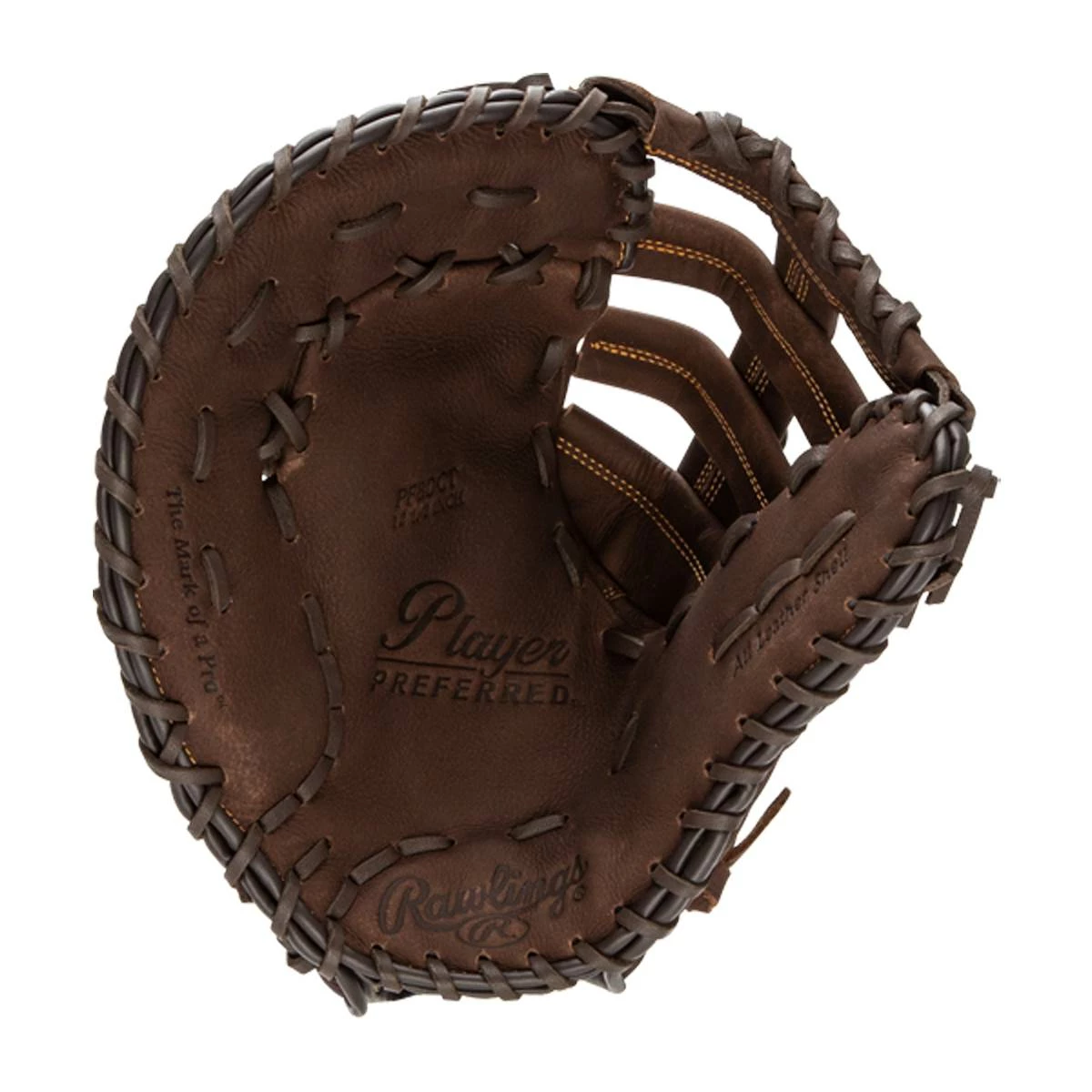 Rawlings Player Preferred 12.5" Baseball First Base Mitt 11 Rawlings Player Preferred 12.5" Baseball First Base Mitt - Image 9