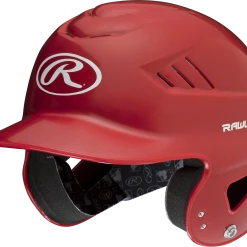 Rawlings Coolflo Batting Helmet RCF RED JR