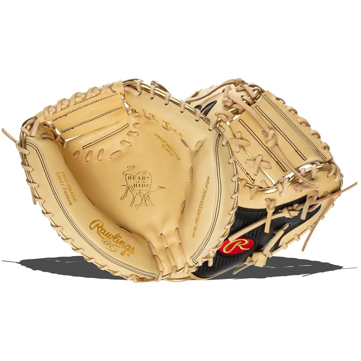 Rawlings Heart Of The Hide Hyper Shell 34" Baseball Catcher's Mitt 3 Rawlings Heart Of The Hide Hyper Shell 34" Baseball Catcher's Mitt