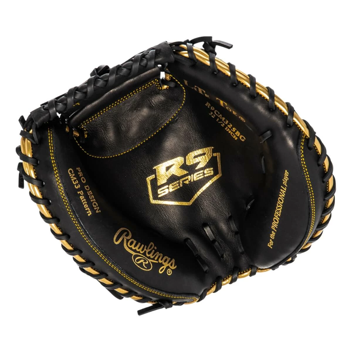 Rawlings R9 32.5" Baseball Catcher's Mitt 8 Rawlings R9 32.5" Baseball Catcher's Mitt - Image 6