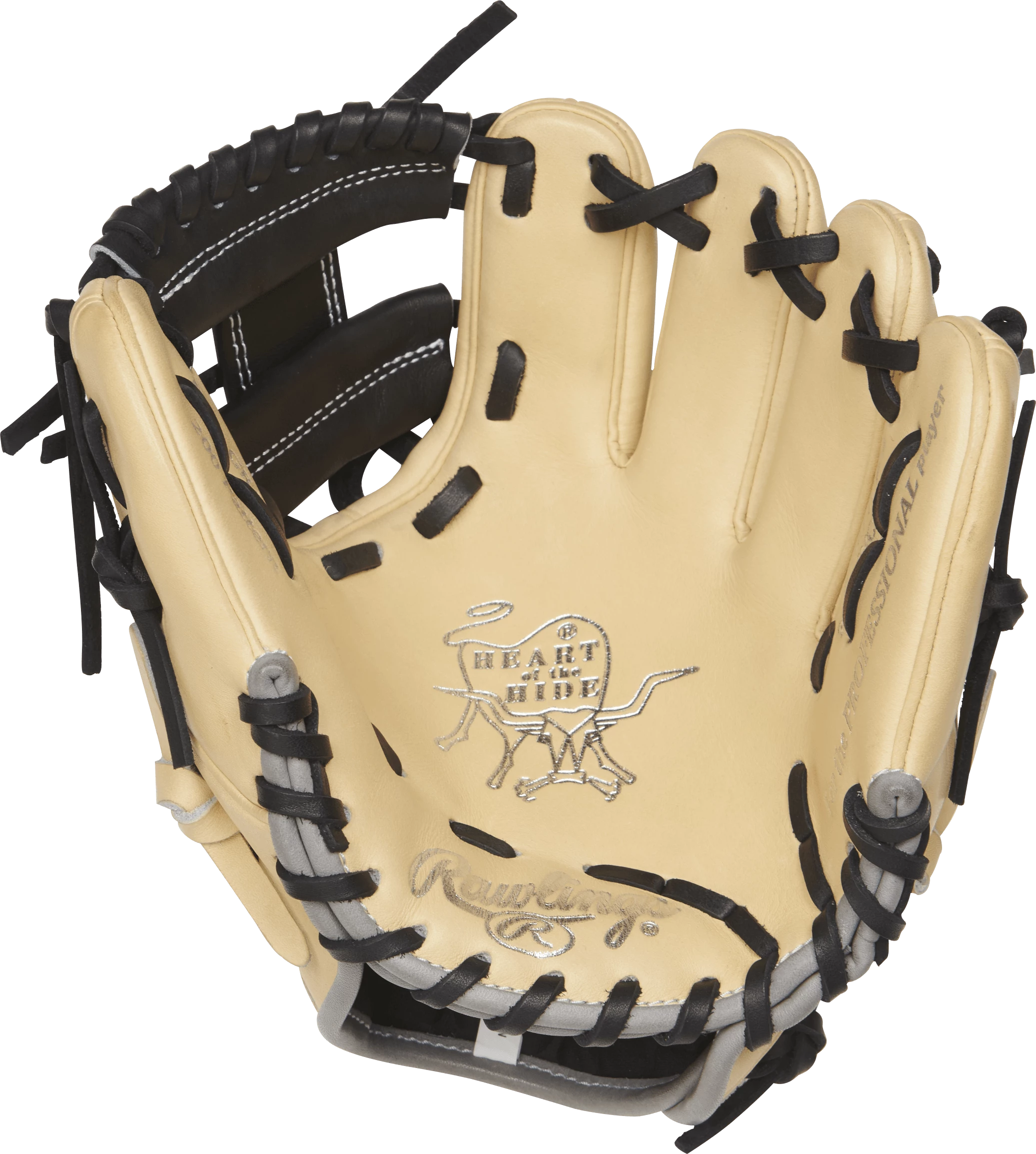 Rawlings Heart Of The Hide 9.5" Training Glove: PRO200TR-2C 6 Rawlings Heart Of The Hide 9.5" Training Glove: PRO200TR-2C - Image 4