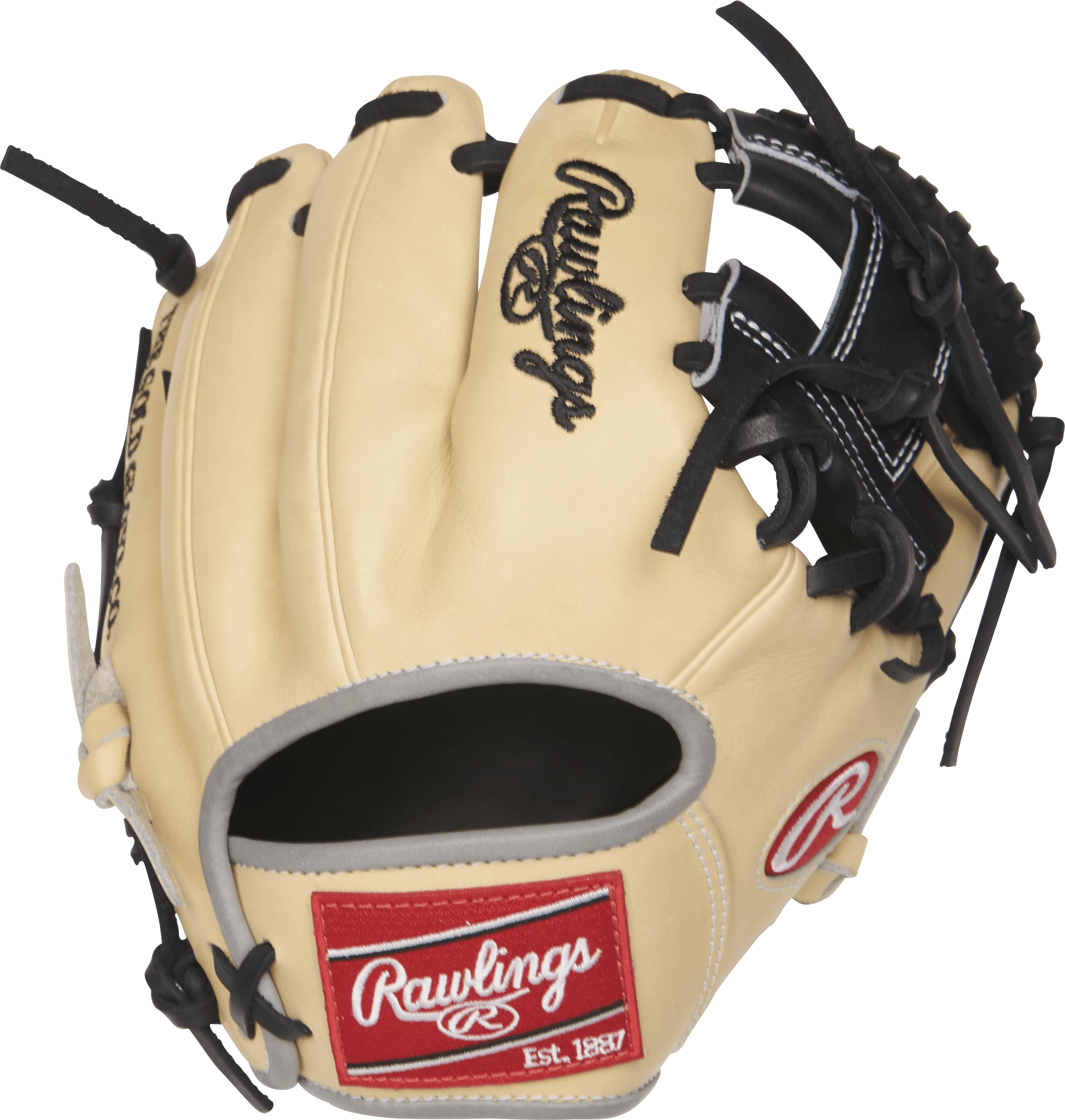 Rawlings Heart Of The Hide 9.5" Training Glove: PRO200TR-2C 3 Rawlings Heart Of The Hide 9.5" Training Glove: PRO200TR-2C