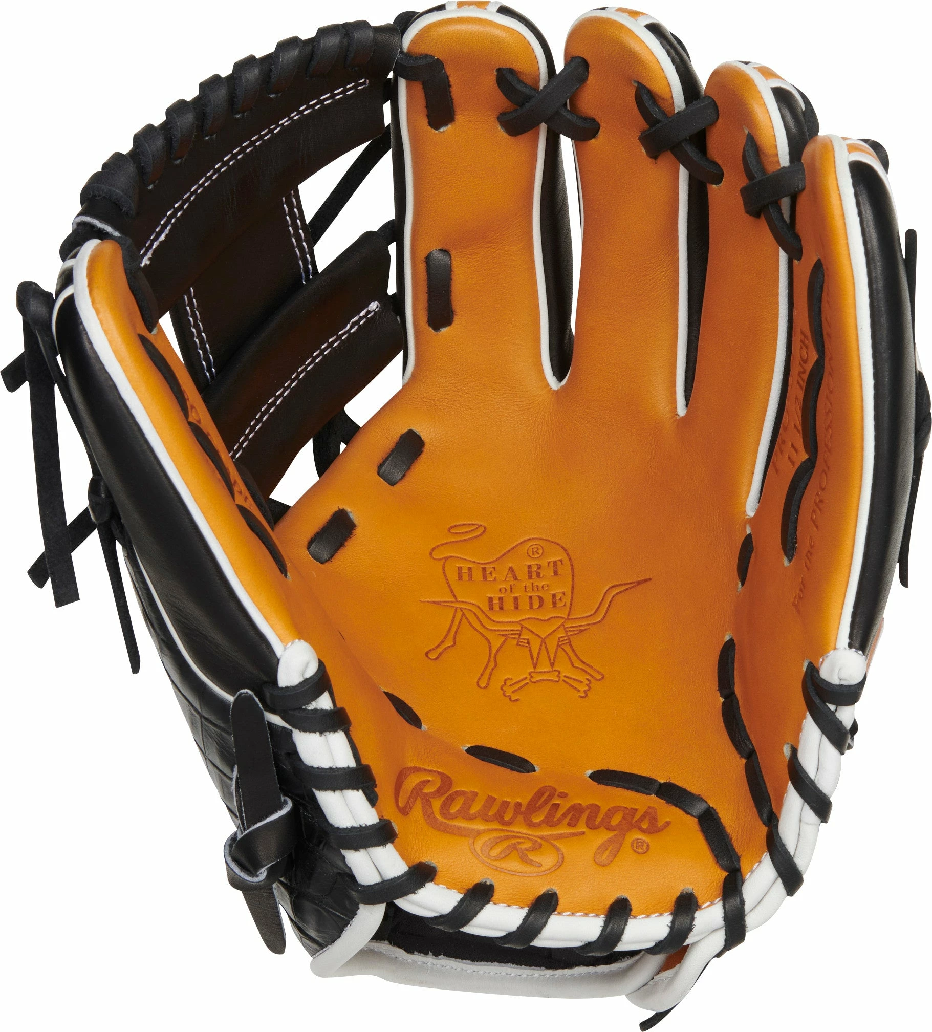 Rawlings Heart Of The Hide ColorSync 6.0 11.5" Infield Baseball Glove: PRO934-2T 4 Rawlings Heart Of The Hide ColorSync 6.0 11.5" Infield Baseball Glove: PRO934-2T - Image 2