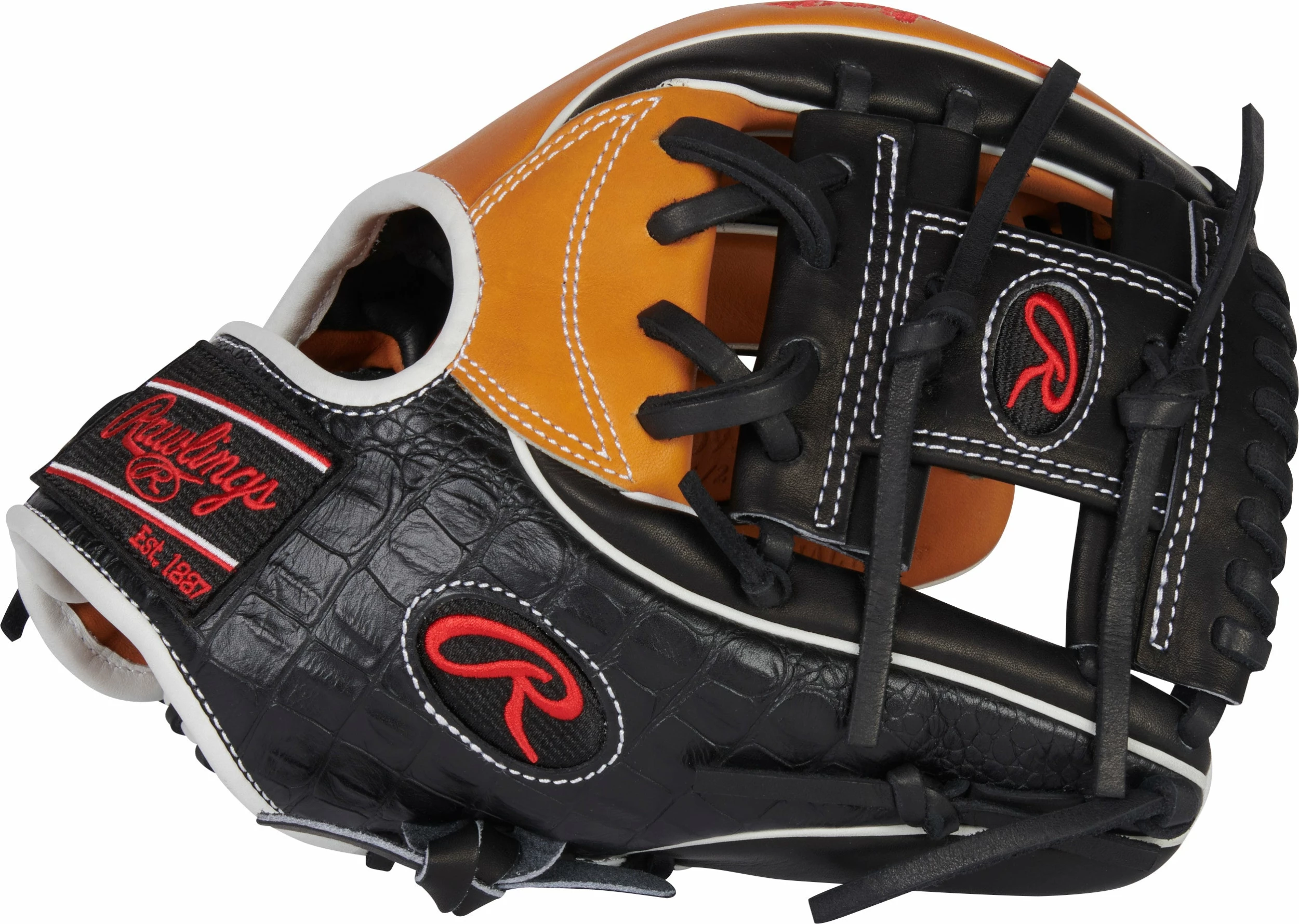 Rawlings Heart Of The Hide ColorSync 6.0 11.5" Infield Baseball Glove: PRO934-2T 5 Rawlings Heart Of The Hide ColorSync 6.0 11.5" Infield Baseball Glove: PRO934-2T - Image 3
