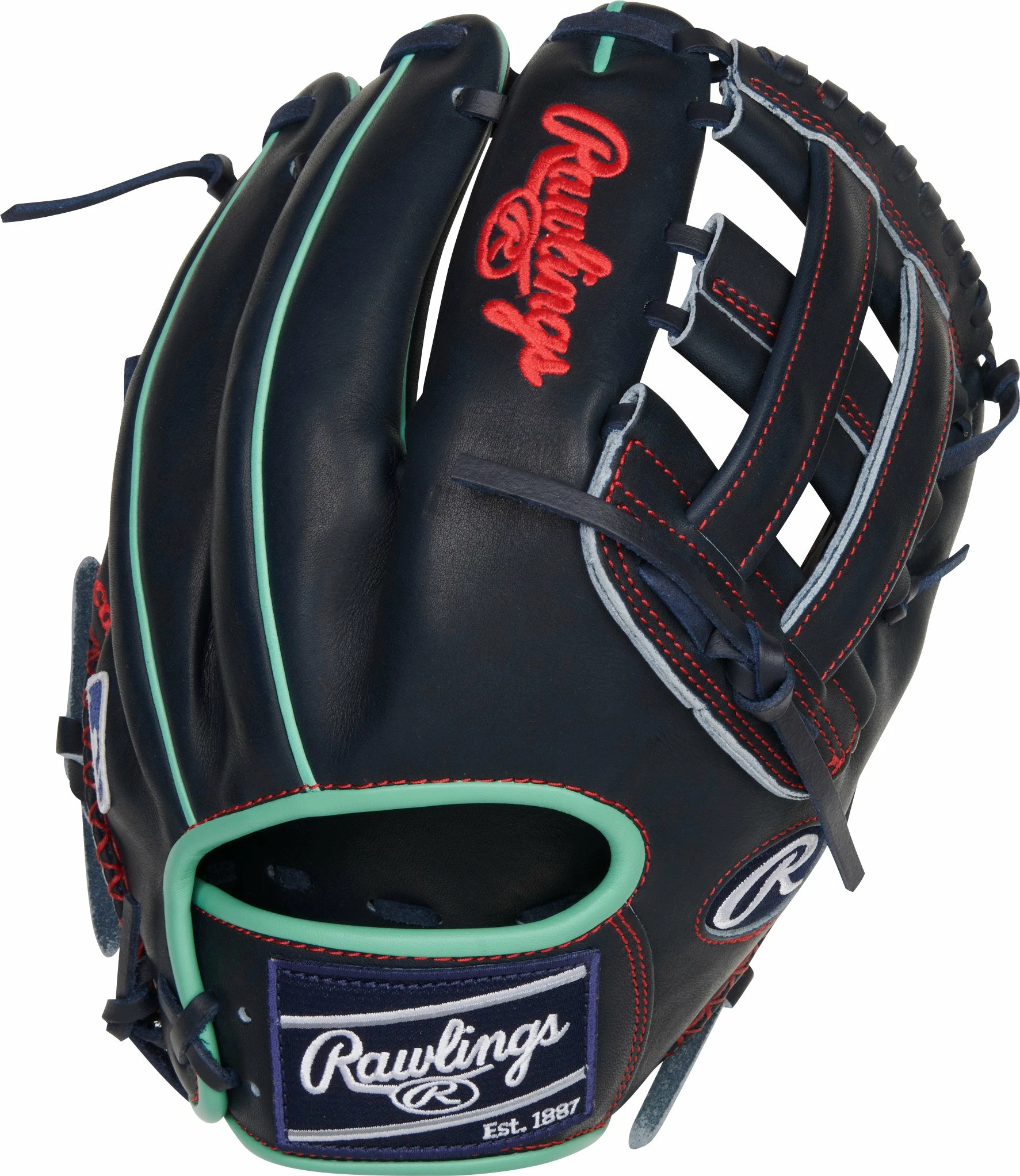 Rawlings Heart Of The Hide ColorSync 6.0 12" Infield Baseball Glove: PRONA28NM 3 Rawlings Heart Of The Hide ColorSync 6.0 12" Infield Baseball Glove: PRONA28NM