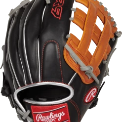 Rawlings R9 Contour Series 12" Infield/Pitcher's Baseball Glove: R9120U-6BT