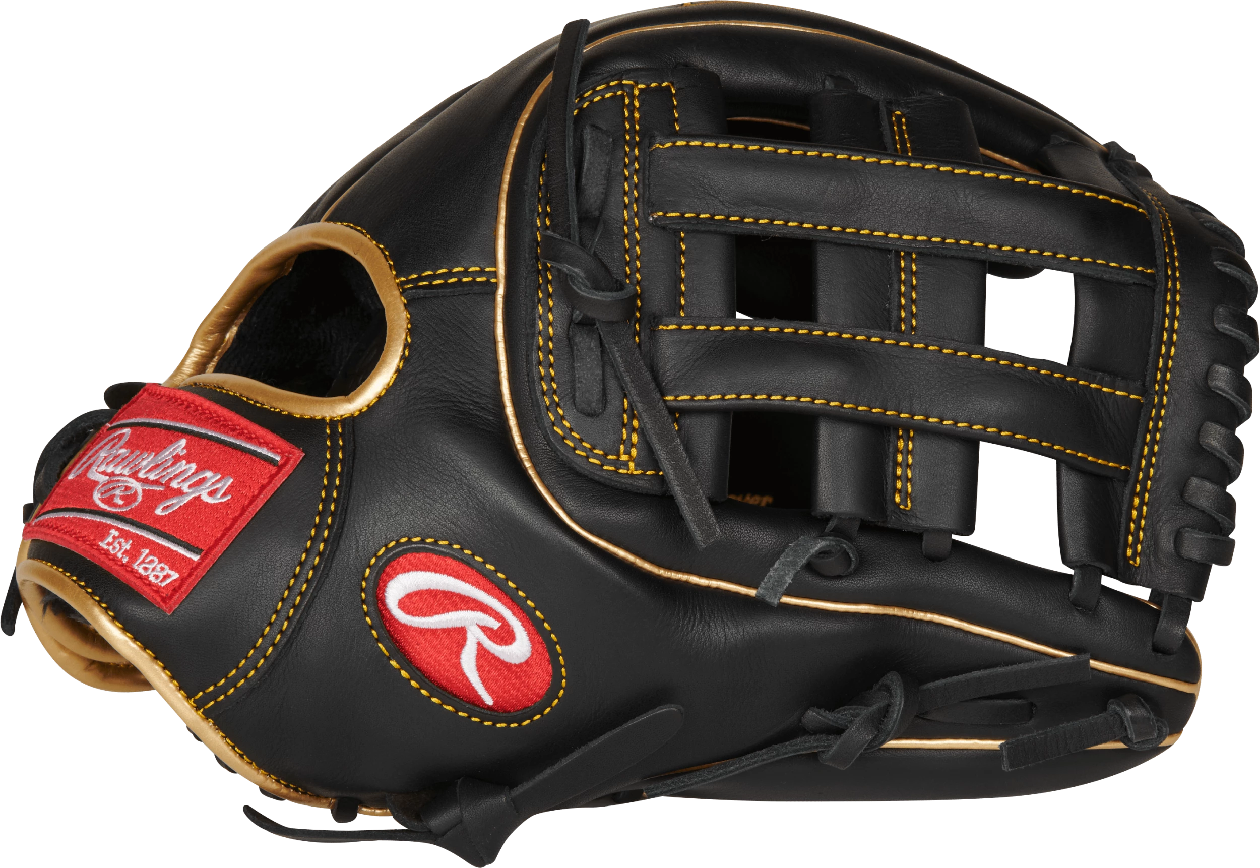 Rawlings R9 11.75" Infield Baseball Glove: R9315-6BG 5 Rawlings R9 11.75" Infield Baseball Glove: R9315-6BG - Image 3