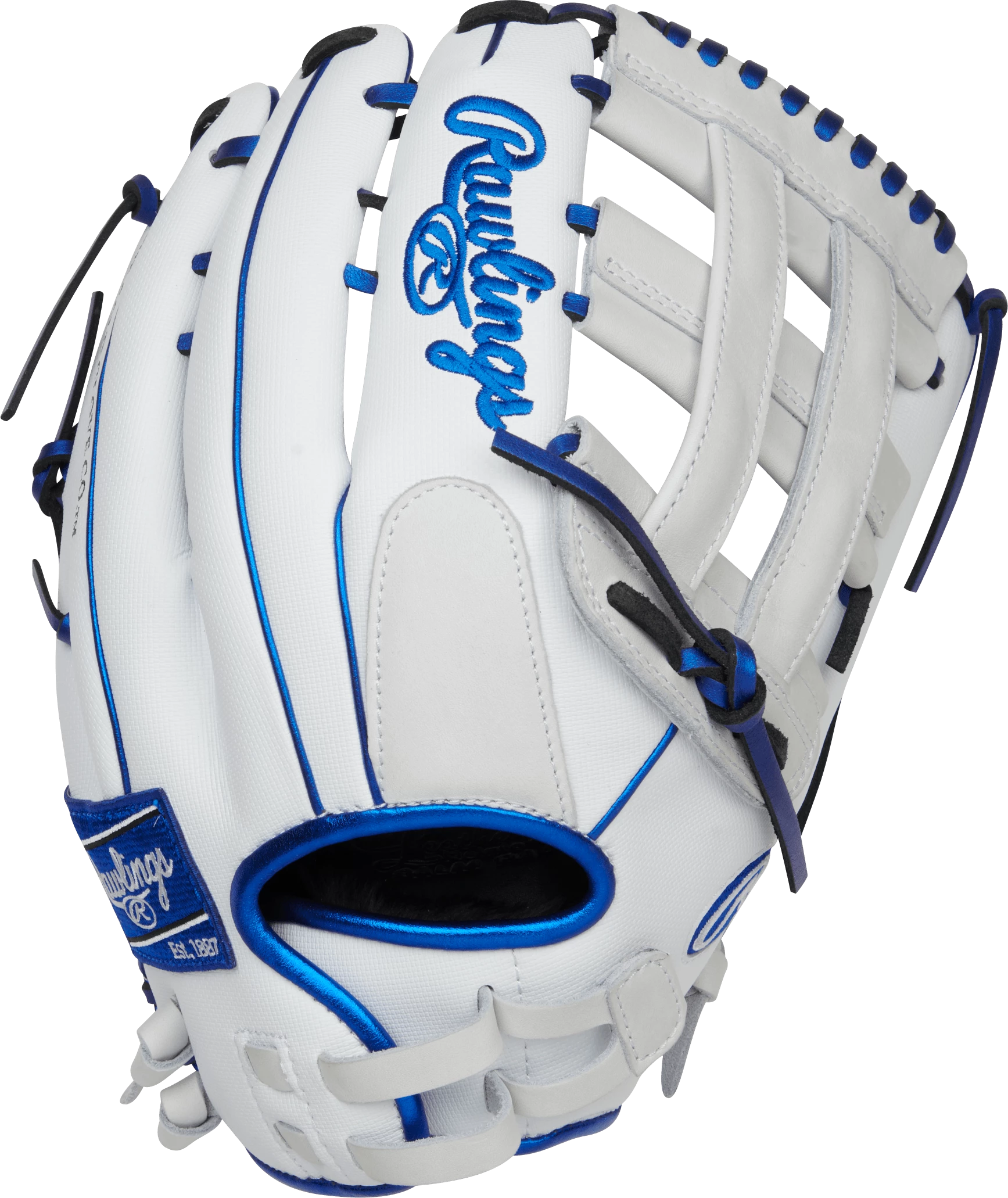 Rawlings Liberty Advanced 13" Fastpitch Softball Glove: RLA130-6WSS 3 Rawlings Liberty Advanced 13" Fastpitch Softball Glove: RLA130-6WSS