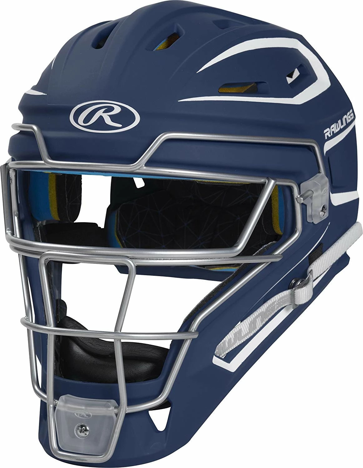 Rawlings Adult SR Hockey-Style Catcher's Helmet CHMACH 6 Rawlings Adult SR Hockey-Style Catcher's Helmet CHMACH - Image 5