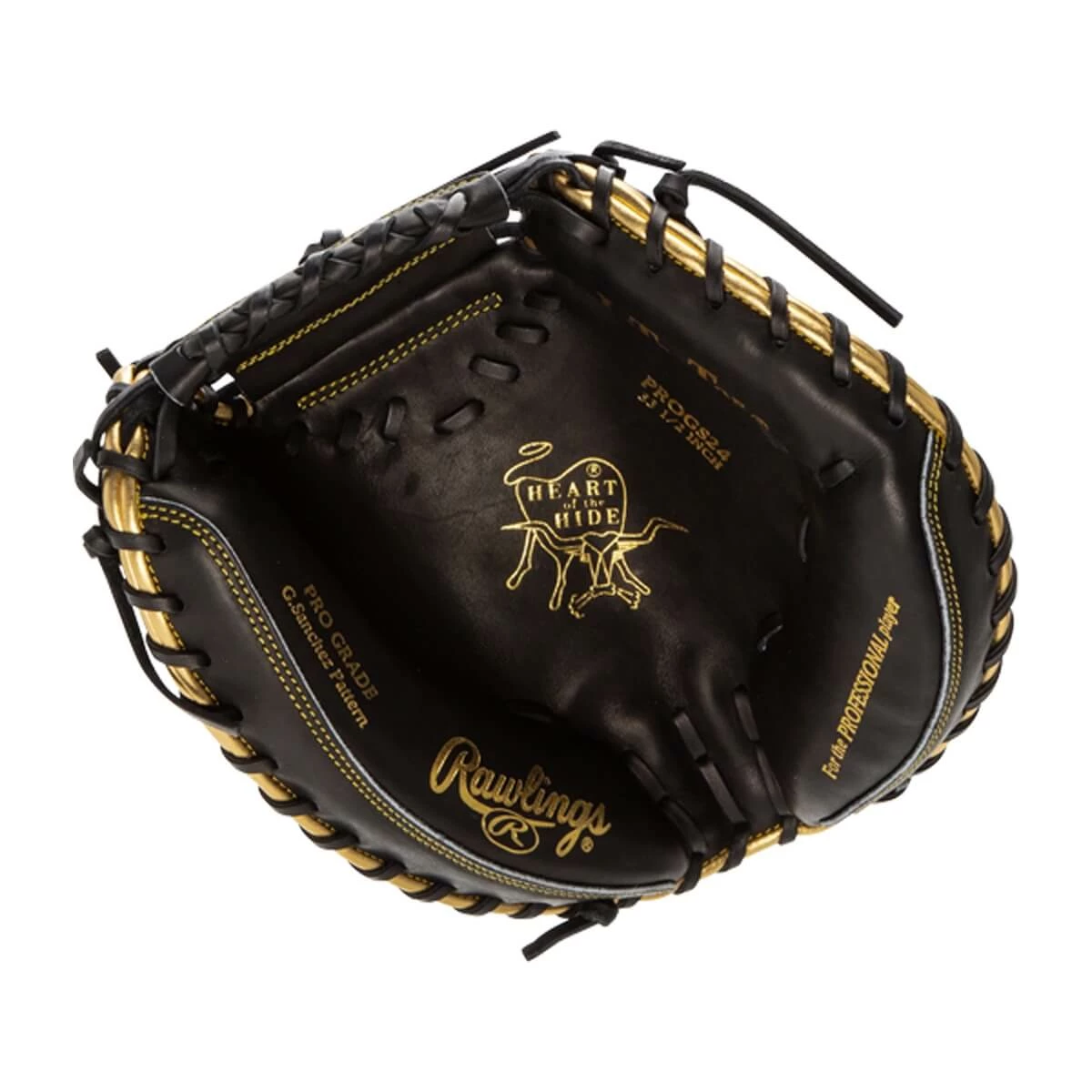 Rawlings Heart Of The Hide Gary Sanchez 33.5" Baseball Catcher's Mitt 8 Rawlings Heart Of The Hide Gary Sanchez 33.5" Baseball Catcher's Mitt - Image 6