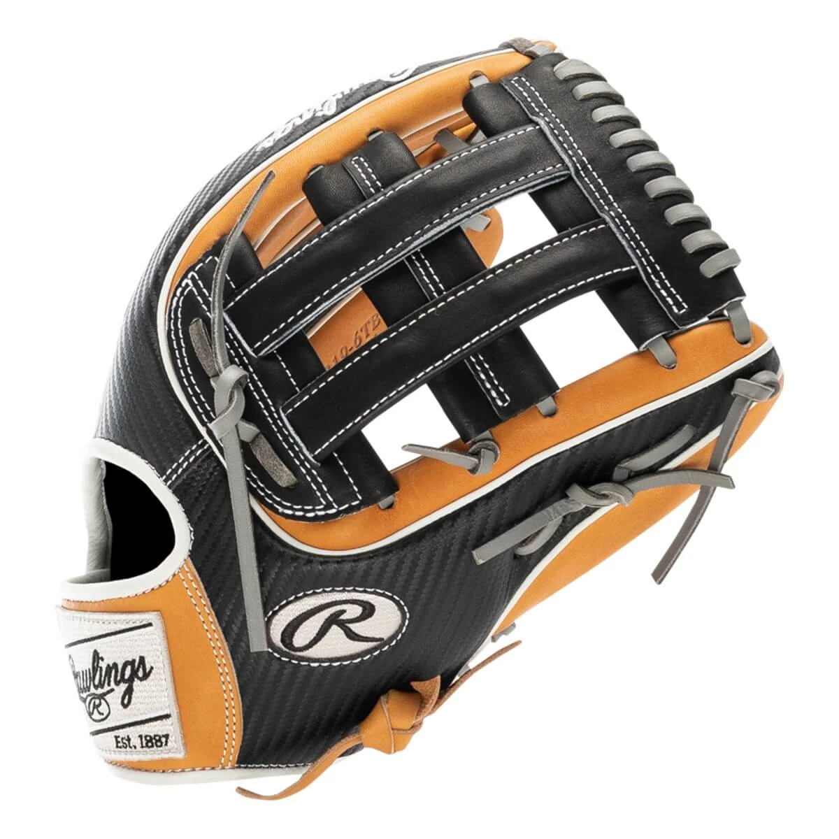 Rawlings Heart Of The Hide Hyper Shell 12.75" Baseball Glove 5 Rawlings Heart Of The Hide Hyper Shell 12.75" Baseball Glove - Image 3