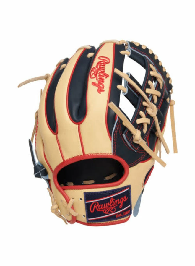 Rawlings Gold Glove Club (GOTM) December 2021 Heart Of The Hide 11.5 Tan/Red/Navy 3 Rawlings Gold Glove Club (GOTM) December 2021 Heart Of The Hide 11.5 Tan/Red/Navy