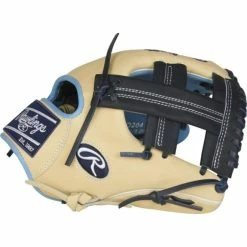 Rawlings Heart Of The Hide 11.5 Infield Glove Camel/Navy/Columbia Blue RHT -Baseball Gloves Sales Store rawlings rawlings heart of the hide 115 infield gl 2