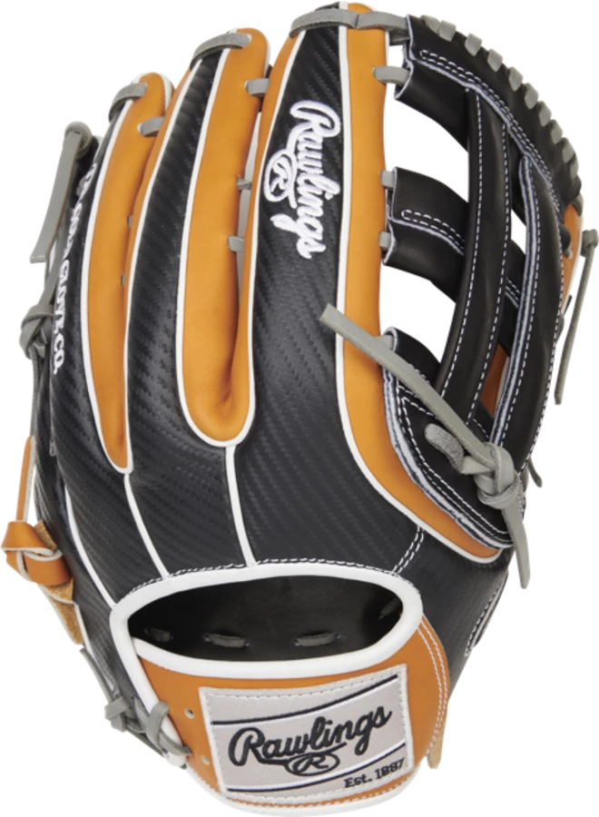 Rawlings Heart Of The Hide Hyper Shell Outfield Glove Pro H Web LHT 12.75" 3 Rawlings Heart Of The Hide Hyper Shell Outfield Glove Pro H Web LHT 12.75"