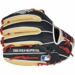 Rawlings Heart Of The Hide Infield Glove Scarlet/Navy 11.5-inch -Baseball Gloves Sales Store rawlings rawlings heart of the hide infield glove 7