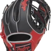 Rawlings May 2022 Gold Glove Club (GOTM) 11.75-inch Infield Heart Of The Hide Red/Black/Grey -Baseball Gloves Sales Store rawlings rawlings may 2022 gold glove club gotm 11