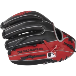 Rawlings May 2022 Gold Glove Club (GOTM) 11.75-inch Infield Heart Of The Hide Red/Black/Grey -Baseball Gloves Sales Store rawlings rawlings may 2022 gold glove club gotm 11 3