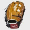 Rawlings Pro Preferred 12.75 Outfield Glove Tan/Navy