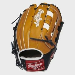 Rawlings Pro Preferred 12.75 Outfield Glove Tan/Navy -Baseball Gloves Sales Store rawlings rawlings pro preferred 1275 outfield glov 2