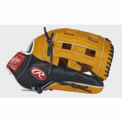Rawlings Pro Preferred 12.75 Outfield Glove Tan/Navy -Baseball Gloves Sales Store rawlings rawlings pro preferred 1275 outfield glov 3